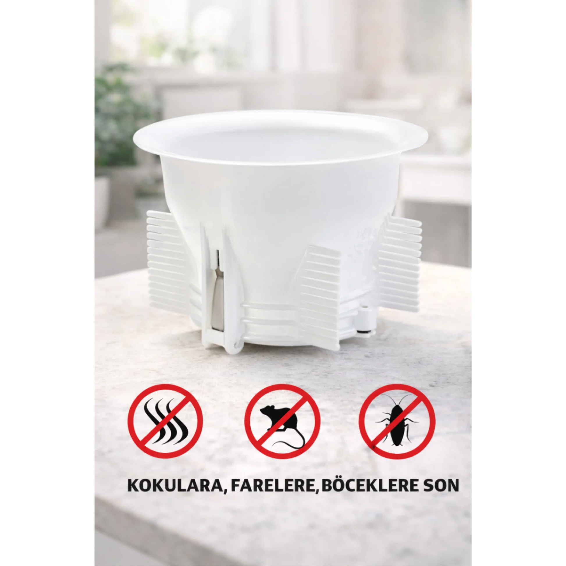 Wc Matik Tuvalet Delik Kapağı Koku Önleyici Gider Kapak
